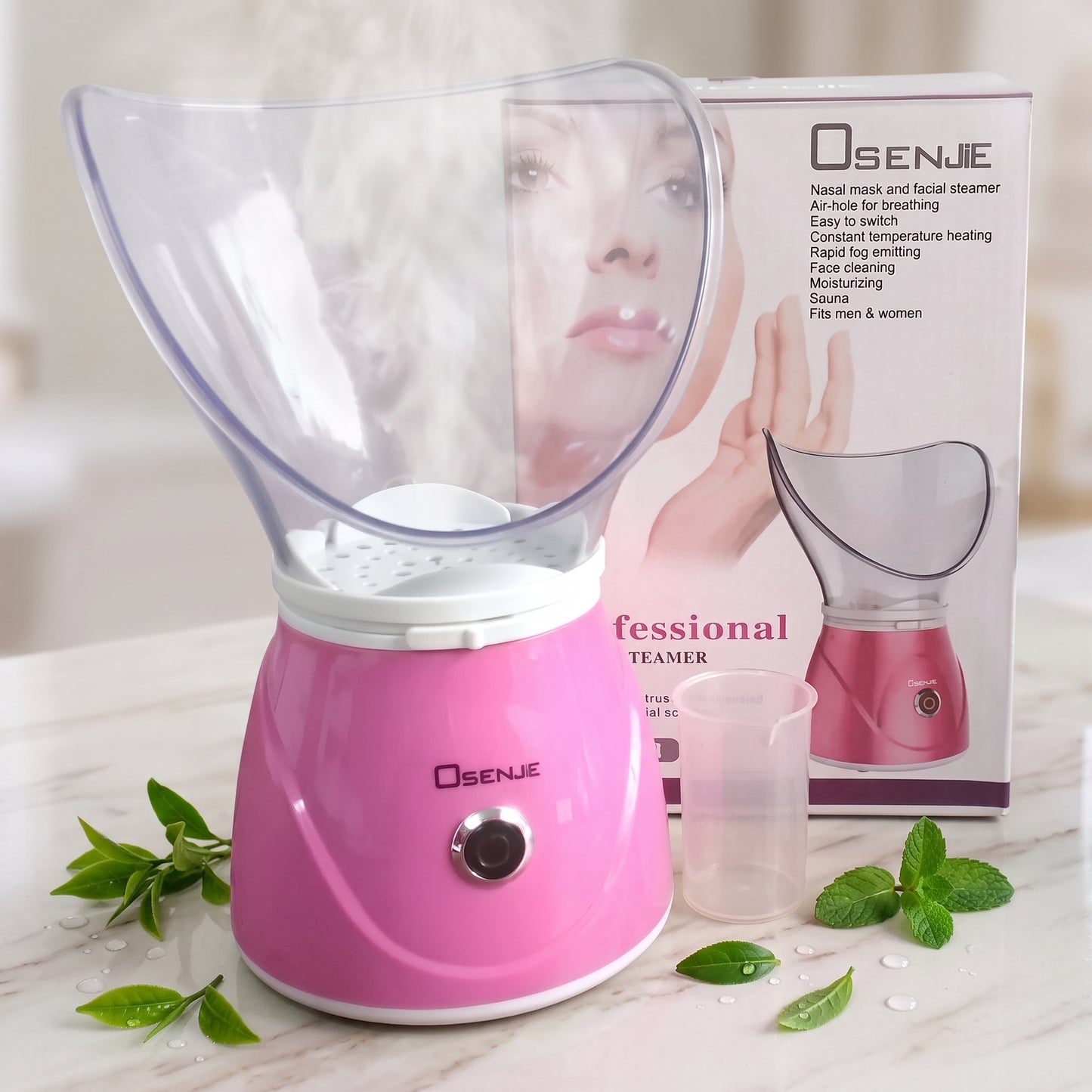 Set Facial y Vaporizador 3 en 1 Benice.
