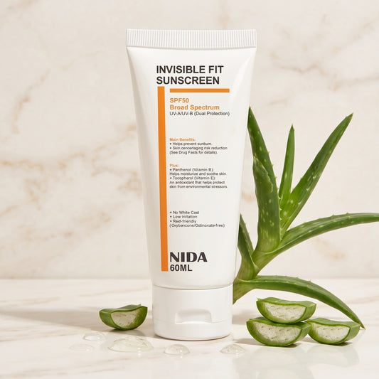 Nida Invisible Fit Sun Serum SPF50+ 60ml